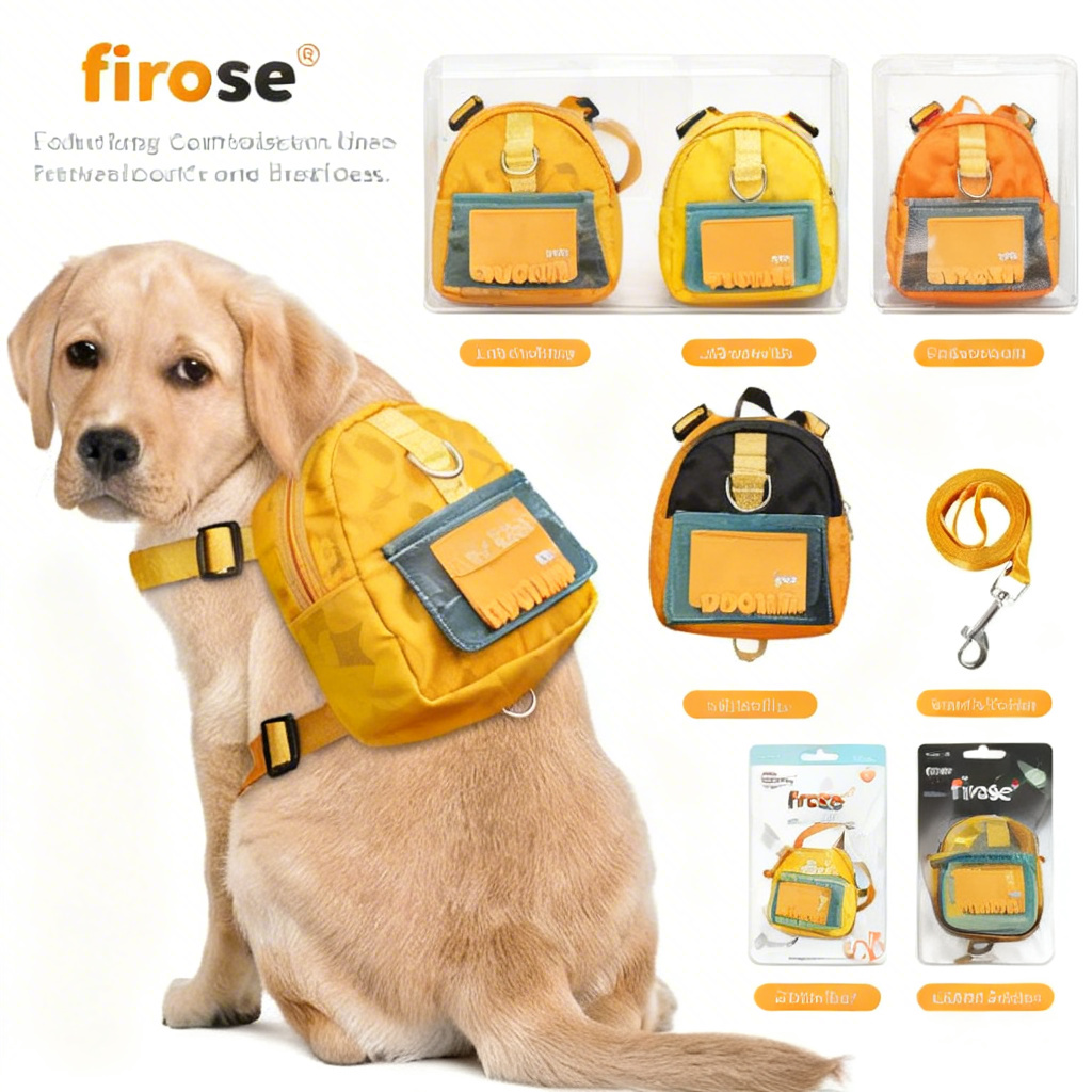 firose® Dog Carrier Backpack – Your Furry Sidekick’s Cozy Sky Pod for Urban Strolls & Wild Adventures!