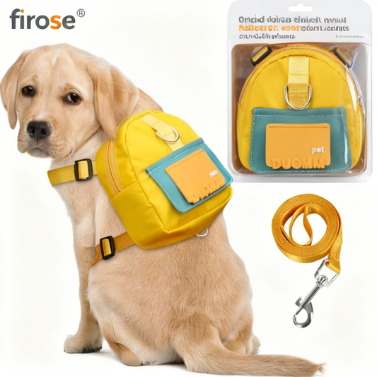 firose® Dog Backpack Carrier: Your Fur Baby's Private Space Pod | Hands-Free Cozy Adventure Ride for Curious Pup Explorers