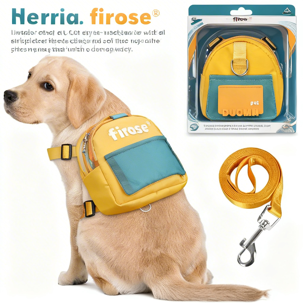 firose® Dog Backpack Carrier: Your Fur Baby's Window Seat to the World – Hands-Free Cozy Travel Pod for Small & Medium Adventure Pups